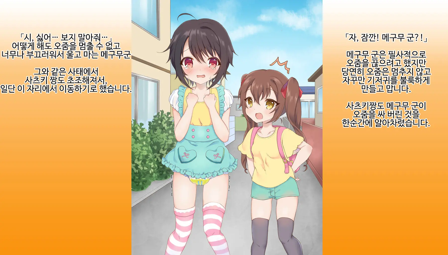 Omutsu Joji-Ka Manual ~Futsuu No Daigakusei Kara Youji Taikou Shita Megumu-Kun No Kiroku~ | 기저귀 여아화 매뉴얼 ~대학생에서 유아퇴행한 메구무군의 기록~